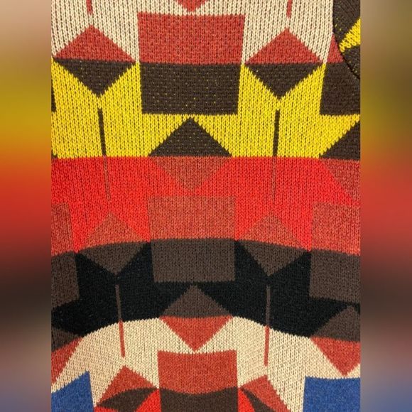 ANTHROPOLOGIE SPARROW Lonestar Navajo Cardigan Sweater Size XS - Picture 4 of 16
